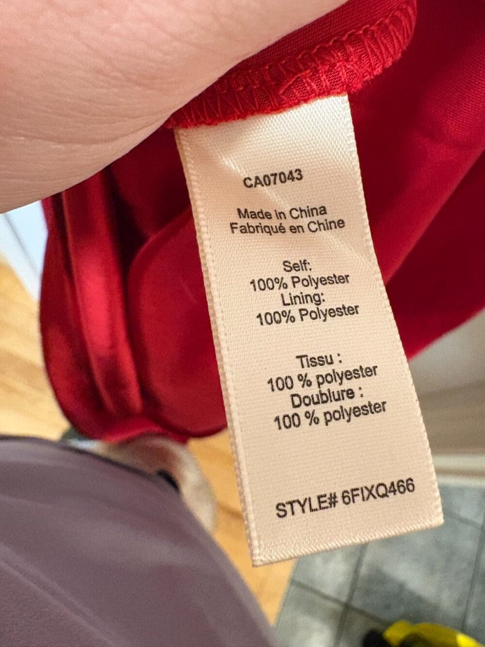 Red Lace-Trim Maxi Slip Dress - Picture 11 of 13